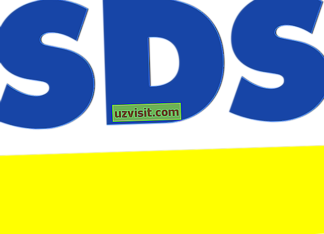 SDS - akronymer
