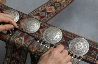 Bukhara Belt Making Traditional Clothing Accessory