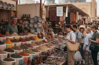 Chorsu Bazaar Tashkent Shopping for Spices Crafts and Souvenirs