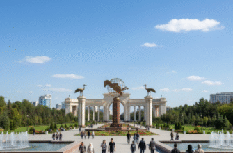 Independence Square Tashkent Largest Public Square in Central Asia