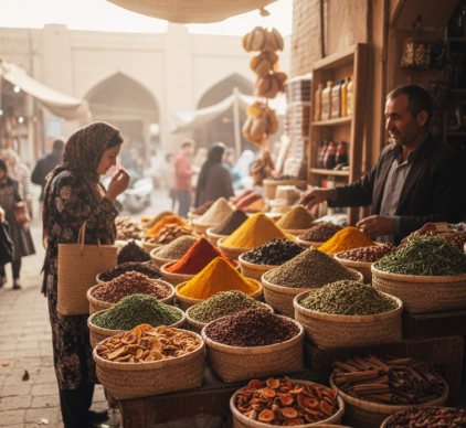 Bukhara Spice Market Shopping for Authentic Seasonings