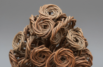 Traditional Uzbek Hazel Crafts Shrub Material Art