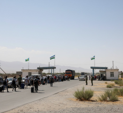Uzbekistan Border Crossings Entering From Neighboring Countries