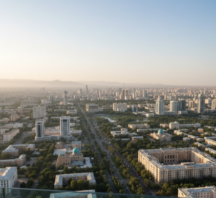 Tashkent Television Tower Observation Deck City Views
