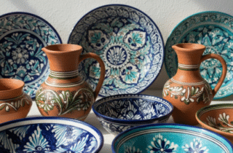 Traditional Uzbek Pottery Centers Rishtan and Gijduvan
