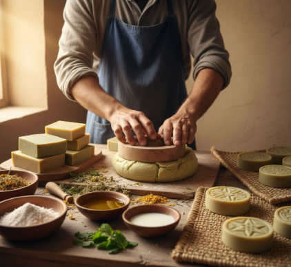 Traditional Uzbek Soap Making Natural Products Craft